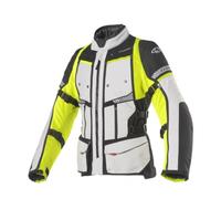 Giacca Clover GTS-4 WP&nbsp Grigio/Giallo Fluo Tessuto Tre Strati, 4 Stagioni...