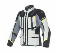 Giacca CLOVER SAVANA-4 WP GRIGIO CHIARO/GRIGIO SCURO/GIALLO FLUO