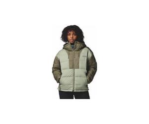 Giacca columbia pike lake iii donna con cappuccio verde
