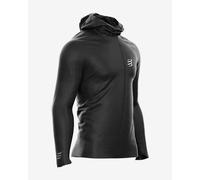 Giacca da tennis da uomo Compressport Hurricane Waterproof 10/10 - Nero (S)