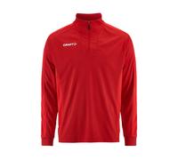 Giacca con 1/2 zip Craft Evolve 2.0 Contrast Rouge XL