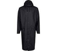 Giacca con cappuccio a coulisse e bottoni più lunga, modello RAINS 18360-01 L,M,S,XL,XSPoliuretano