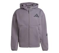 Giacca con cappuccio a zip intera adidas Z.N.E. Gris S