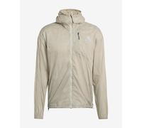 Giacca con cappuccio adidas Adi365 Running Reflective beige - XL