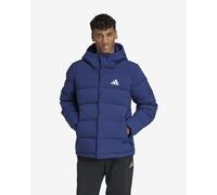 Helionic CLIMAWARM Piumino con cappuccio Dark Blue XL