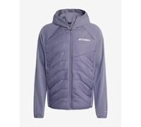 adidas Uomo Terrex Multi CLIMAWARM Insulated Hybrid Hooded Jacket, Preloved Violet, M