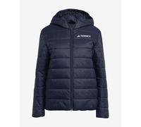 Giacca con cappuccio adidas Terrex Multi Essentials CLIMAWARM Insulated blu scuro donna - S