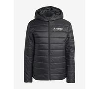 adidas Uomo Terrex Multi Essentials CLIMAWARM Insulated Hooded Jacket, Black, L