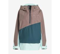Giacca con cappuccio adidas Terrex Xploric 2 marrone blu grigia donna - S