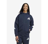 adidas Z.N.E. Full Zip Felpa Uomini in blu scuro, Taglia: S