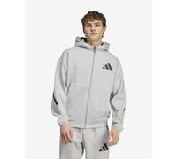 Felpa con cerniera a cappuccio adidas Z.N.E. Gris M
