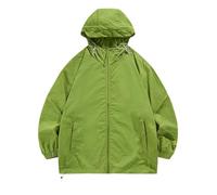 Giacca con cappuccio all'aperto degli uomini leggeri di giunzione della chiusura lampo classica semplice casuale di colore solido, EN8, 3XL