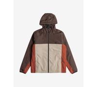 Giacca con cappuccio Billabong Transport marrone bianco rosso - M