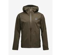 Black Diamond - Fineline Stretch Shell - Giacca antipioggia L marrone