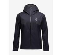 Giacca con cappuccio Black Diamond Fineline Stretch nero - XL