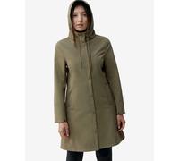Giacca con cappuccio Born Living Yoga Trench verde chiaro donna - S