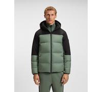 Giacca con cappuccio BOSS Green Block-X verde nero - S