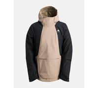 Burton - Giacca a vento da uomo per sci/snowboard - M Reserve 2L Relaxed Ank Summit Taupe True Black per Uomo in Poliestere Riciclato - Taglia S - Beige