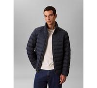Giacca con cappuccio Calvin Klein Jeans Lightweight Puffer blu navy - L
