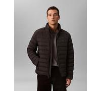 Giacca con cappuccio Calvin Klein Jeans Lightweight Puffer nera - L