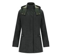 GIACCA CON CAPPUCCIO CANNICH WAX VERDE BARBOUR 42 IT