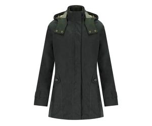 GIACCA CON CAPPUCCIO CANNICH WAX VERDE BARBOUR 42 IT