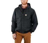 Giacca con cappuccio Carhartt Lightweight Insulated nera taglia M