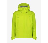 Giacca con cappuccio CMP 3-Layer Unlimitech Shell verde acido - 46