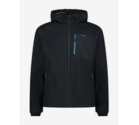 Giacca con cappuccio CMP Fix Hood HighLoft nero blu pastello - 58