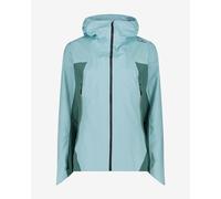 Giacca con cappuccio CMP Fix Hood Regular blu verde donna - L