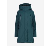 Giacca con cappuccio CMP Hooded Coat blu acqua donna - XL