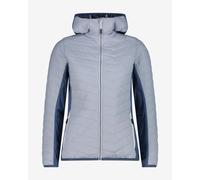 Giacca con cappuccio CMP Hybrid Fix Hood azzurro donna - S