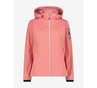 Giacca con cappuccio CMP Light Softshell rosa salmone donna - S
