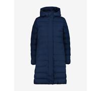 Giacca con cappuccio CMP Long Padded Down blu notte donna - S