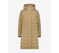Giacca con cappuccio CMP Long Padded Down marrone chiaro beige donna - L