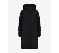 Giacca con cappuccio CMP Long Padded Down nera donna - M