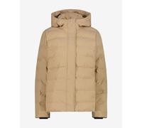 Giacca con cappuccio CMP Padded Down marrone chiaro beige donna - S