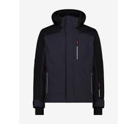 Giacca con cappuccio CMP Twill Ski blu notte nero - 48
