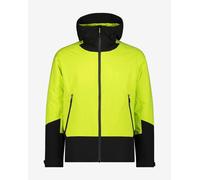 Giacca con cappuccio CMP Unlimitech Shell Padding giallo acido - 50