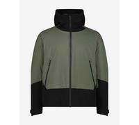 Giacca con cappuccio CMP Unlimitech Shell Padding verde oliva - 50