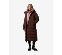 Giacca con cappuccio Columbia Amaze Puff Long marrone donna - L