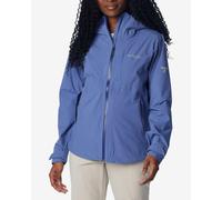 Giacca con cappuccio Columbia Ampli-Dry II Shell blu lilla donna - XS