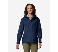 Columbia Giacca impermeabile Arcadia 2 da donna, blu navy collegiale, L