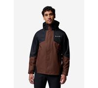 Giacca con cappuccio Columbia Bugaboo III Fleece Interchange marrone nero - S