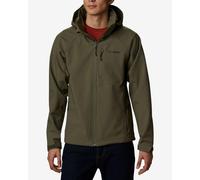 Giacca con cappuccio Columbia Cascade Ridge III Softshell verde oliva - L