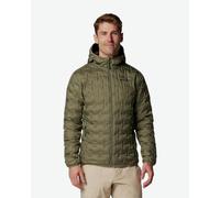 Giacca con cappuccio Columbia Delta Ridge II Down verde oliva - S