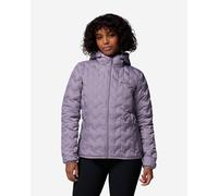Giacca con cappuccio Columbia Delta Ridge II Down viola donna - XL