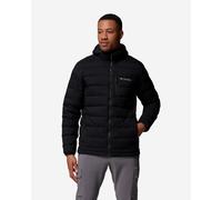 Columbia - Piumino da uomo idrorepellenza - Drift Peak Stretch Down Hooded Jacket Black per Uomo in Pelle - Taglia XL - Nero