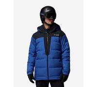Giacca con cappuccio Columbia Glacier Ridge Down blu ultra nero - XXL