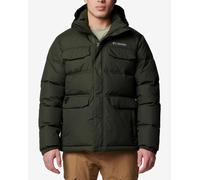 Giacca con cappuccio Columbia Landroamer Puffer verde scuro - L